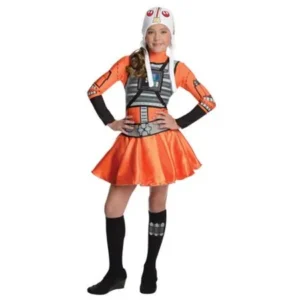 Star Wars Girls X-Wing Fighter-Girl Tween Halloween Costume