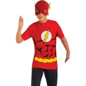 Flash Shirt Mask Boys Child Halloween Costume