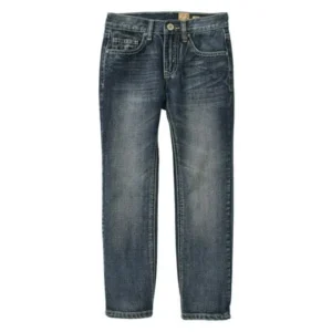 Tokyo Five Boys' Straight Leg Destructed Pocket Fashion Denim