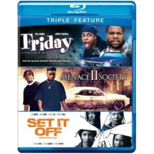 Friday/Menace II Society/Set It Off (Blu-ray)