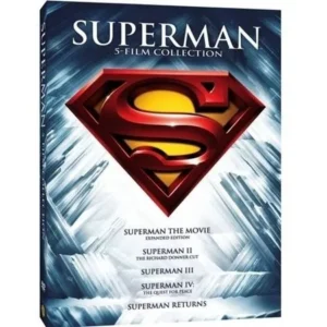 Superman 5 Film Collection (DVD + Digital) (Walmart Exclusive)