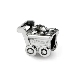 Reflection Beads QRS785 Sterling Silver Kids Shopping Cart Bead