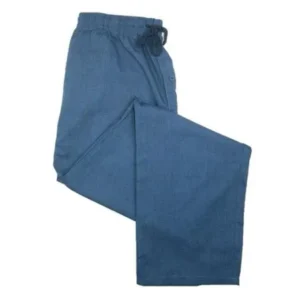 Size 5X Mens Big & Tall Woven Drawstring Sleep Pajama Pants, Denim