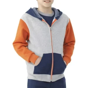 Fruit of the Loom Boys 4-18 Fleece Full Zip Hoodie