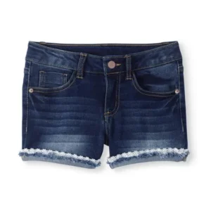 Wonder Nation Girls' Fashion Denim Shorts