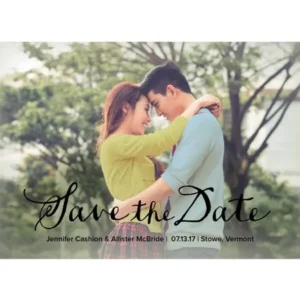 Handwritten Note Standard Save The Date