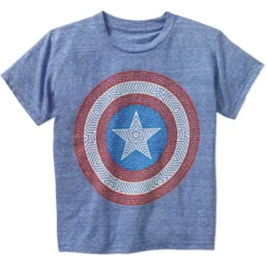 Marvel Captain America Shield Boys' Graphic Tee