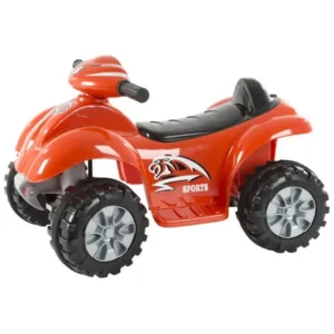 Ride On Toy Quad ATV, Battery Powered Dinosaur Four Wheeler Toy With Sound Effects by Lil' Riderâ€“ Toys for Boys and Girls 2 - 4 Year Olds (Red)