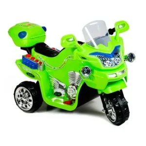 Ride on Toy, 3 Wheel Motorcycle for Kids, Battery Powered Ride On Toy by Lilâ€™ Rider â€“ Ride on Toys for Boys and Girls, 2 - 5 Year Old - Green FX