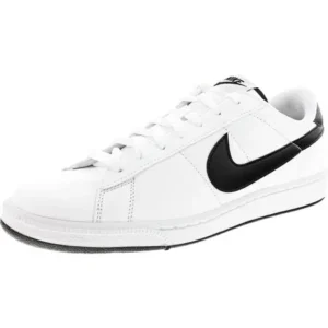 Nike Men's Tennis Classic White / Black Ankle-High Suede Fashion Sneaker - 9.5M