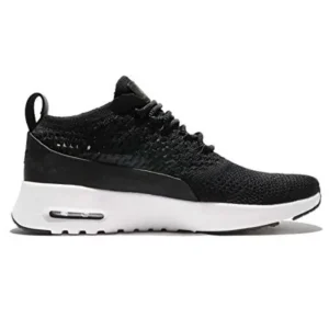 Nike Women's Air Max Thea Ultra FK Pinnacle Running Shoe, Black/Black-White, 8