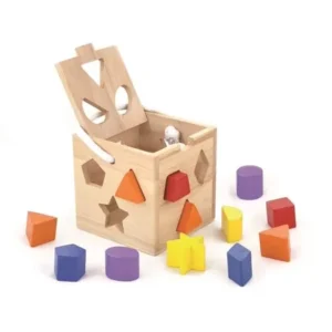 12pcs shape sorting cube
