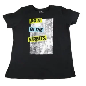 Nike Do It In The Streets Athletic T-Shirt Black