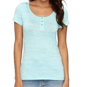 UGG NEW Light Blue Women's Size Medium M Sleepshirt Marled Sleepwear SALE