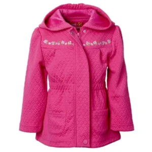 Baby Toddler Girl Quilted Knit Jacket