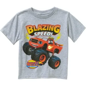 Nickelodeon Blaze and the Monster Machines Toddler Boy Short Sleeve Graphic Tee Shirt