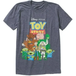 Men's Disney Pixar Toy Story Characters Short Sleeve Graphic T-shirt