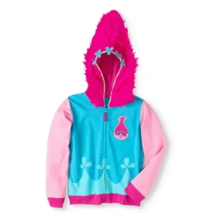 Dreamworks Trolls Poppy Costume Hoodie (Little Girls & Big Girls)