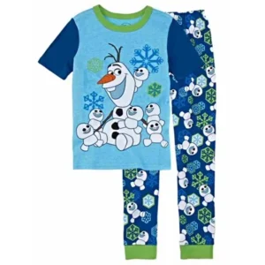 Disney Frozen Olaf Little Boys 2-Pc T-Shirt & Pants Sleepwear Pajama Set