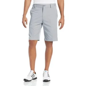 Adidas Flat Front Men's Golf Shorts, 36, Clear Onix