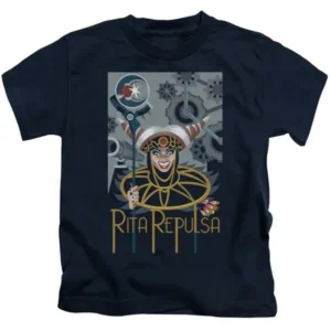 Power Rangers - Rita Deco - Juvenile Short Sleeve Shirt - 5/6