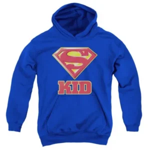 Superman - Super Kid - Youth Hooded Sweatshirt - Medium