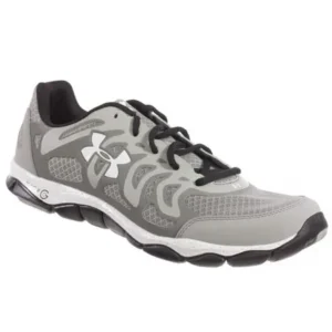 UNDER ARMOUR MENS ATHLETIC SHOES MICRO G ENGAGE GREY WHITE 12.5 M