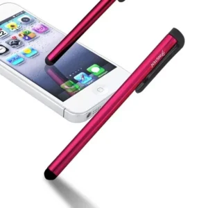 Insten Universal Touch Screen Stylus Pen Red For iPhone XS XS Max XR X7 iPad Samsung Galaxy Tab 4 LG Pad Tablet RCA iView Smartab Ematic HIGHQ Sprout Channel Nabi Nextbook Visual Land TG-TEK RealPad