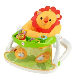 Fisher-Price Sit-Me-Up Lion Floor Seat with Removable Tray