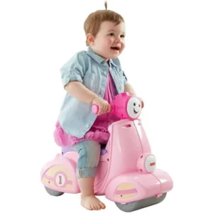 Fisher-Price Laugh & Learn Smart Stages Scooter, Pink