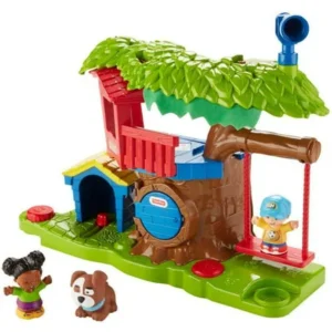Little People Swing & Share Treehouse Doll Playset