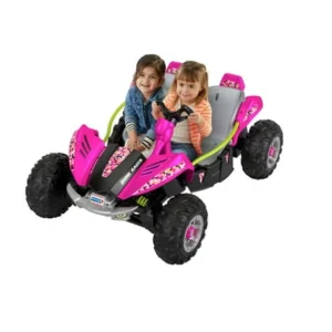 Power Wheels Dune Racer 12-V Battery-Powered Ride-On Vehicle, Pink