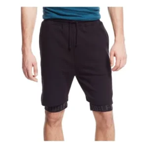 Lrg Mens Vampin Fleece Athletic Sweat Shorts