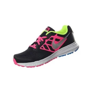 New Nike Girl's Downshifter 6 Athletic Shoe Black/Volt 7