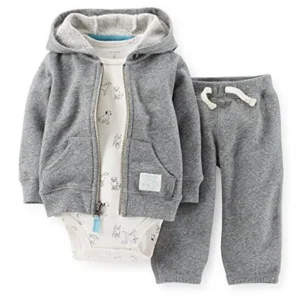 Baby Boys' 3-piece French Terry Cardigan Set - Handsome Department