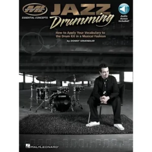 Hal Leonard Jazz Drumming-Donny Gruendler-Softcover Audio Online