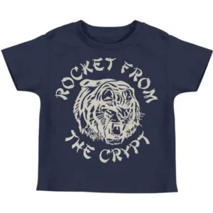 Rocket From The Crypt Baby-boys Tiger T Kids Childrens T-shirt Small Blue