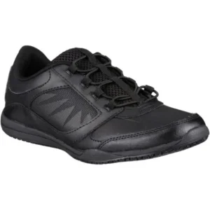 TredsafeÂ® Slip-Resistant Merlot Black Size 6Â½ Shoes 1 pr Box