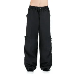 Child Cargo Pants with Drawstring Waist