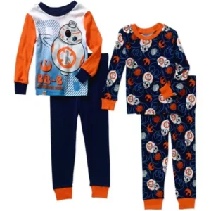 Lego Star Wars Boys Cotton 4 Piece Pajama Set