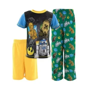 Lego Star Wars Boys' 3-Piece Sleepwear Set