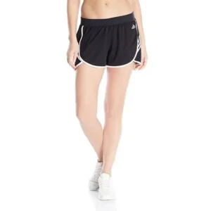 adidas performance women's ultimate knit shorts, medium, black