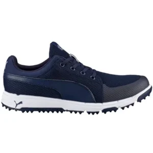 Puma Grip Sport Golf Shoes 189168-02 Peacoat/White Mens Spikeless New