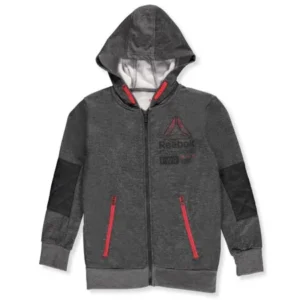 Reebok Big Boys' Fleece Hoodie (Sizes 8 - 20)