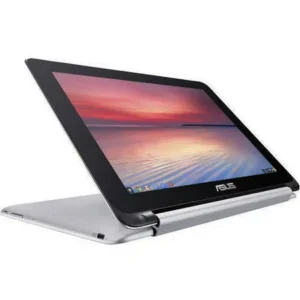 ASUS Silver 10.1" C100PAâ€“RBRKT03 Chromebook PC with Rockchip RK3288C Quad-Core Processor, 2GB Memory, touch screen, 16GB eMMC Storage and Chrome OS