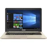 Asus - VivoBook Pro 15 N580VD 15.6" Touch-Screen Laptop - Intel Core i7 - 16GB Memory - NVIDIA GeForce GTX 1050 - 512GB SSD - Gold and metal with hairline finish