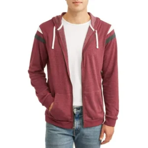 George Men's and Big Men's Full-Zip Hoodie, up to Size 3XL