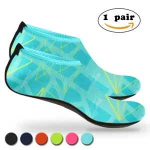 Nlife Barefoot Water Shoes Aqua Socks For Beach Surf Pool Swim Yoga Aerobics (Men & Women, M -XXXL)