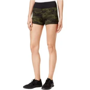 Jessica Simpson Womens Printed Athletic Compression Shorts