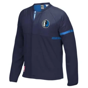 Adidas Dallas Mavericks On Court Jacket (Navy)